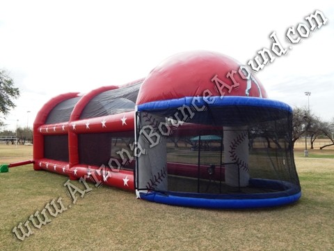 Inflatable batting cage rental Scottsdale, Arizona